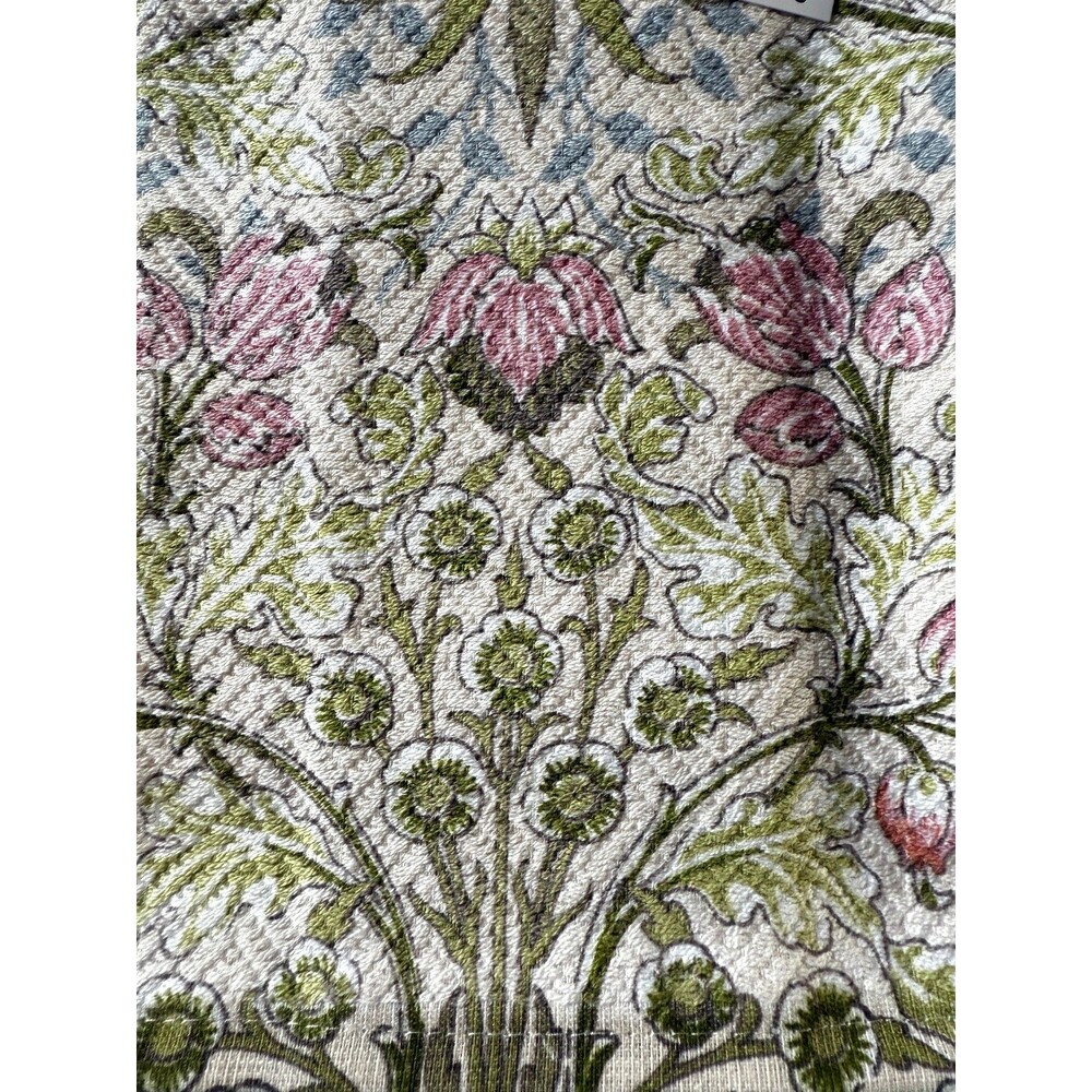 William Morris & Co Hyacinth Kitchen Dish Towels 100% Cotton Set of 2 Holiday - Picture 4 of 4